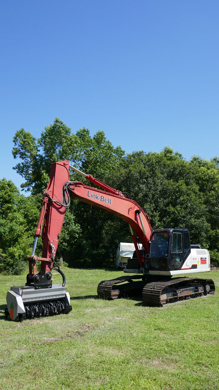 Rowmec's rental equipment has the mulching industry covered