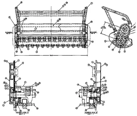 ROWMEC Forestry Equipment Parts